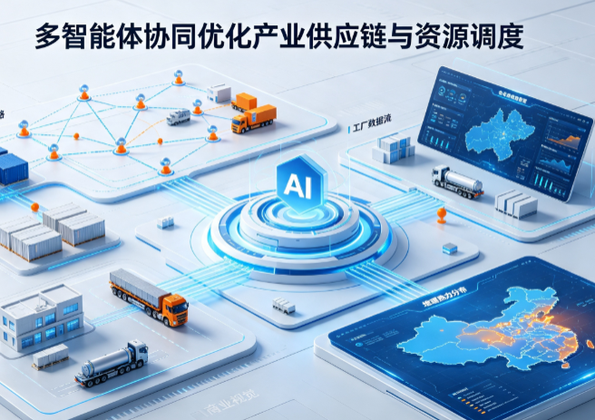 大通回族土族自治县AI 智能体 Geo 优化重塑产业链空间调度体系，打通仓储运输全链路